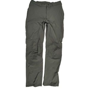 Rab Treklite Pants Size 34 x 32 Hiking Dark Gray Zip Lightweight Men QFS-15
